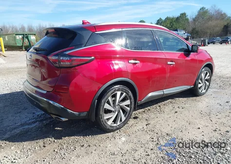 2019 Nissan Murano Sl z USA, uszkodzony, nr VIN 5N1AZ2MJXKN160333